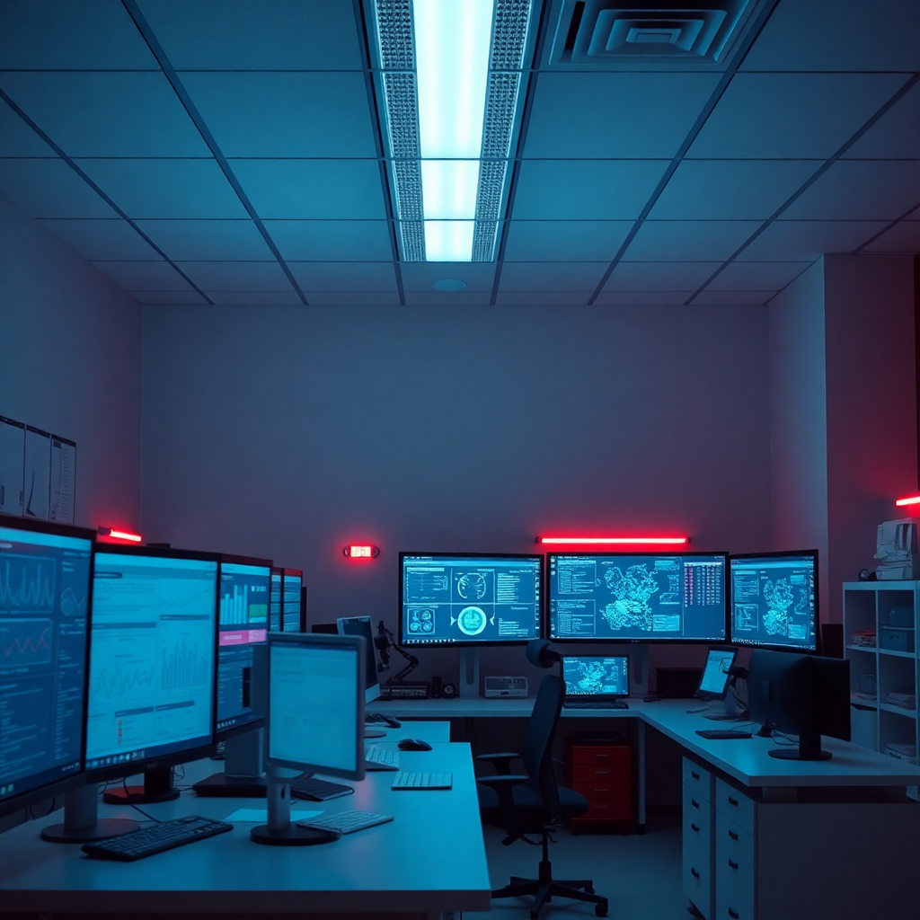 Professional AI technology showcase